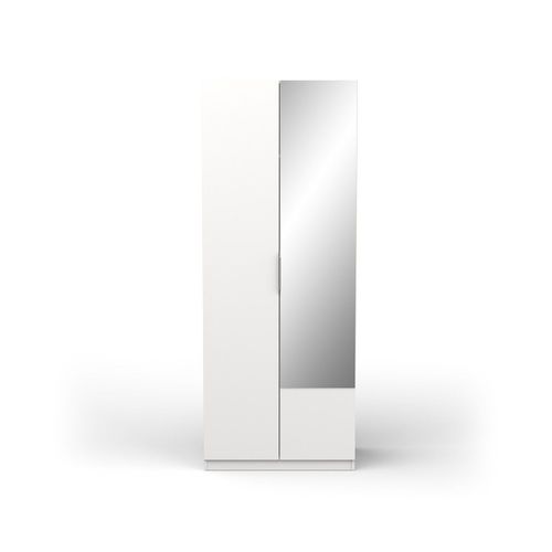 Armoire 2 Portes Et Miroir - L79,4 Cm