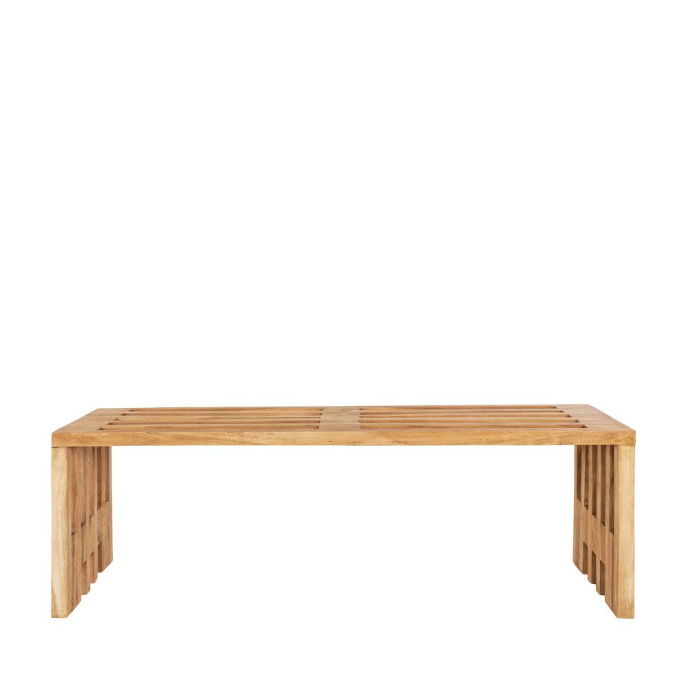 Banc En Teck L140cm Naturel