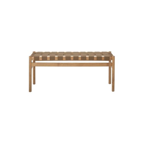 Banc En Chêne Brun