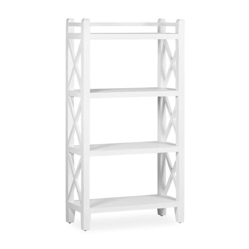 Bibliothèque En Bois Blanc H 150 Cm