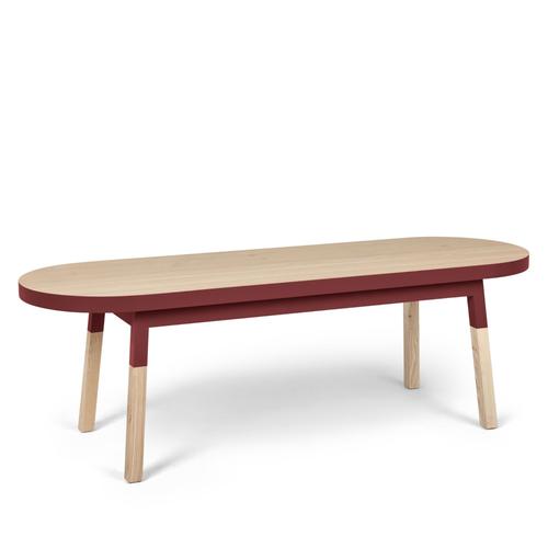 Dos De Canapé Banc 140 Cm, 100% Frêne Massif