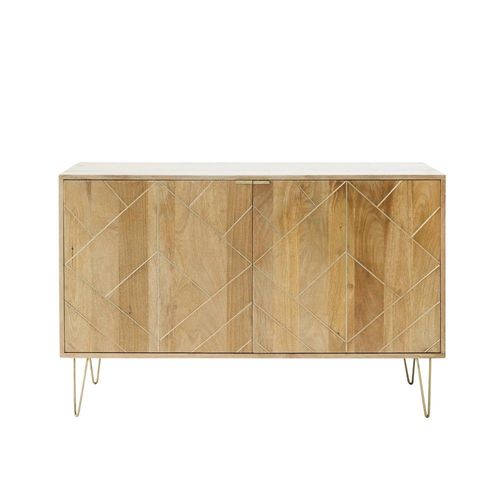Buffet 2 Portes En Manguier Massif