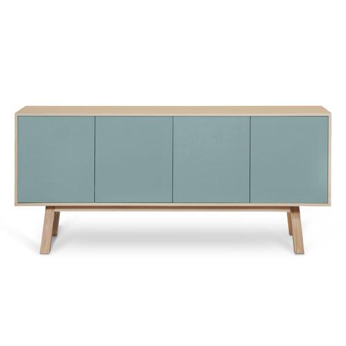 Buffet 4 Portes En Frêne 180 Cm, Hauteur 94 Cm