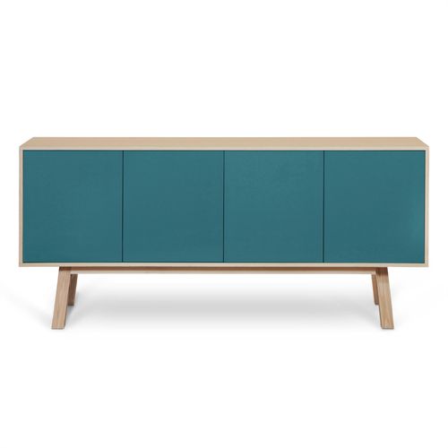 Buffet 4 Portes En Frêne 180 Cm, Hauteur 94 Cm