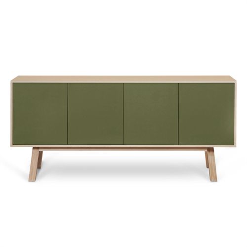 Buffet 4 Portes En Frêne 180 Cm, Hauteur 94 Cm