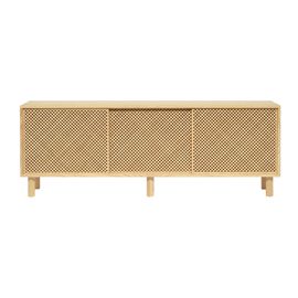 Buffet 3 Portes En Bois Massif Naturel - 180 Cm