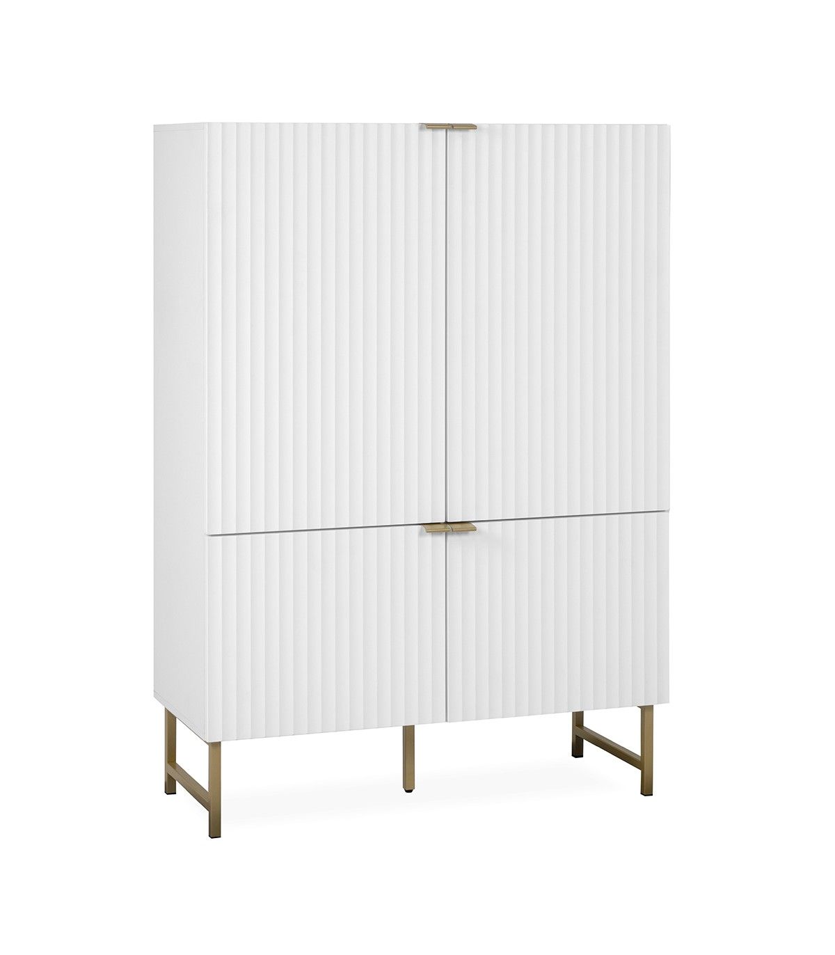 Buffet Haut 4 Portes H142 X L100 Cm