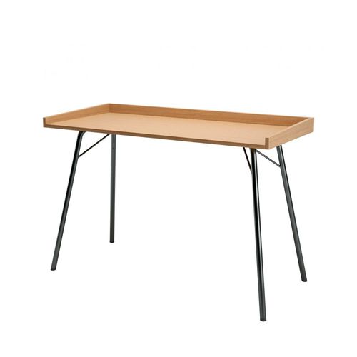 Bureau Design Métal Et Bois Clair