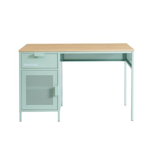 Bureau Métal Vert Menthe 120cm