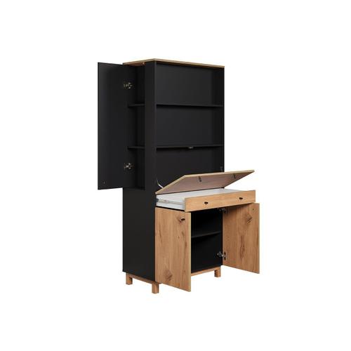 Bureau Avec Rangements Multifonctions - H175 Cm