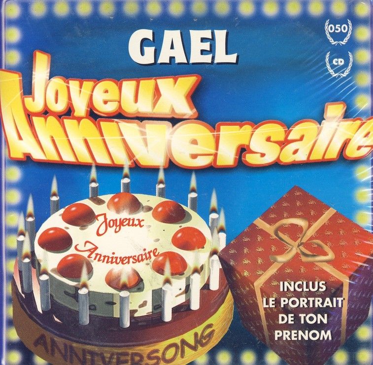 Joyeux Anniversaire Gael Cd Rakuten