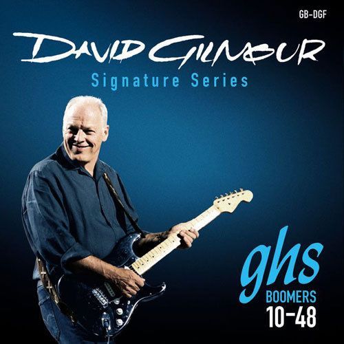 Ghs Boomers David Gilmour Bleu (Cgh Dgf) - Jeu De Cordes Électrique - 10-48