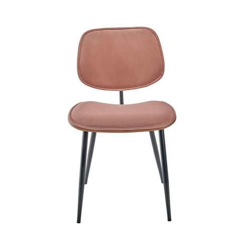 Lot De 6 Chaises En Velours - L46 Cm