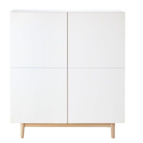 Cabinet 2 Portes Blanc