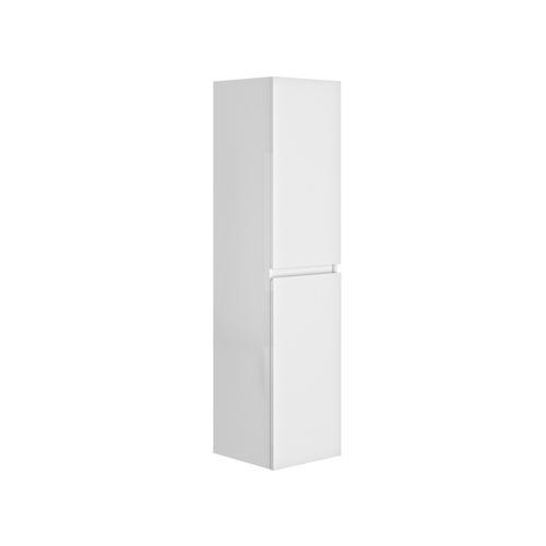 Colonne De Salle De Bain Avec Rangement Mdf Laqué Blanc