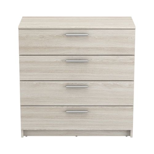 Commode 4 Tiroirs L79,6 Cm - Décor Bois Clair
