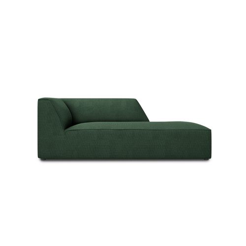 Méridienne Droite 1 Place En Tissu Structurel Vert