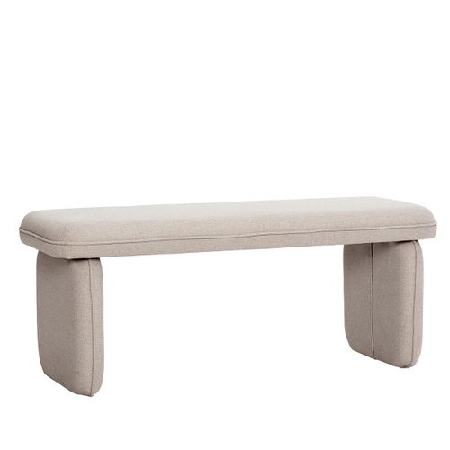 Banc En Tissu Sable