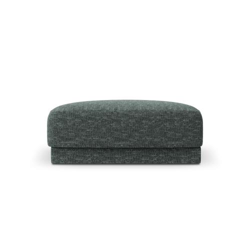 Pouf 1 Place En Tissu Chenille Pétrole