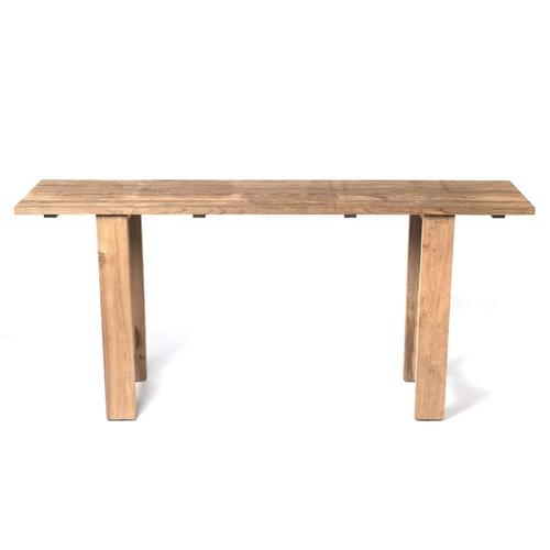 Table Haute Teck Recyclé L170