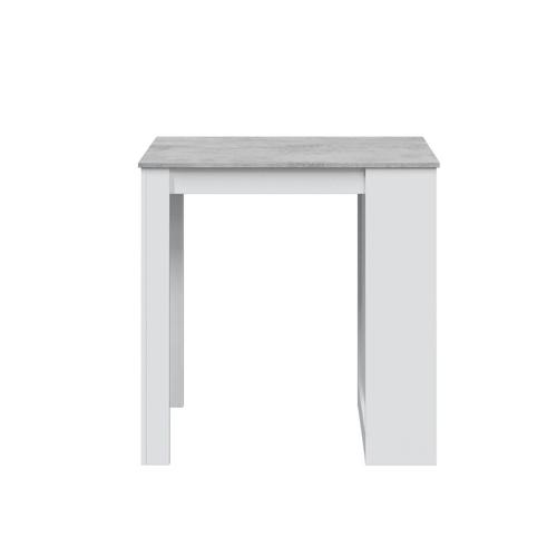 Table Haute Bar/Cuisine Avec Étagère Intégrée - H105 X L103 Cm