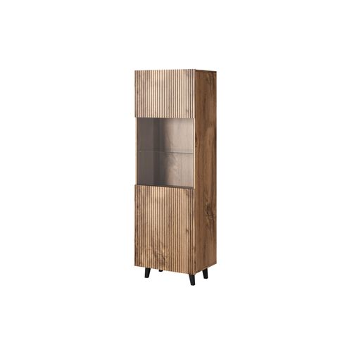 Vitrine Style Contemporain 60 Cm Bois