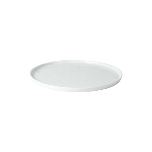 Assiette Plate En Porcelaine Blanc