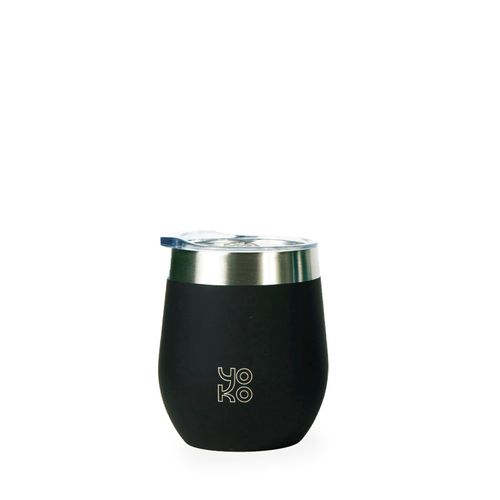 Mug Isotherme Avec Couvercles 250 Ml Noir