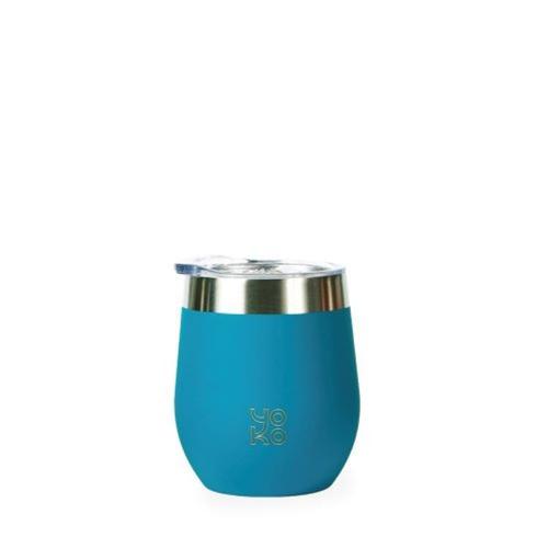 Mugs Isothermes Avec Couvercles 250 Ml Bleu Canard