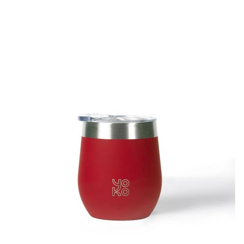 Mugs Isothermes Avec Couvercles 250 Ml Rouge