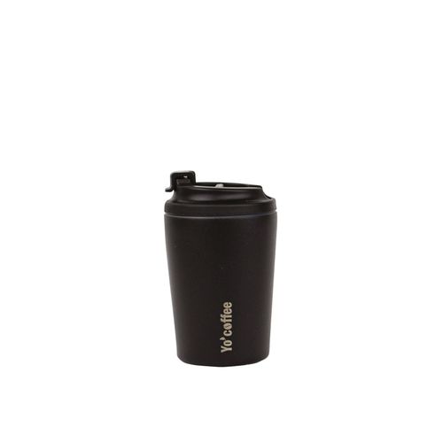 Mug Isotherme 260 Ml - Noir - Yo'coffee