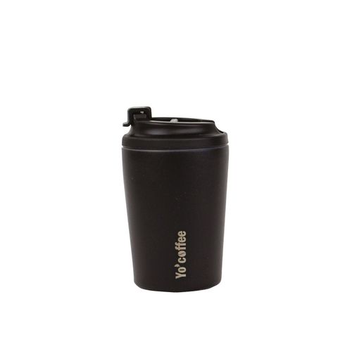 Mug Isotherme 350 Ml - Noir- Yo'coffee