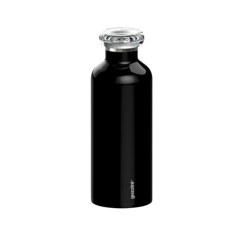 Bouteille Isotherme Noire Avec Bouchon Dévissable 50 Cl