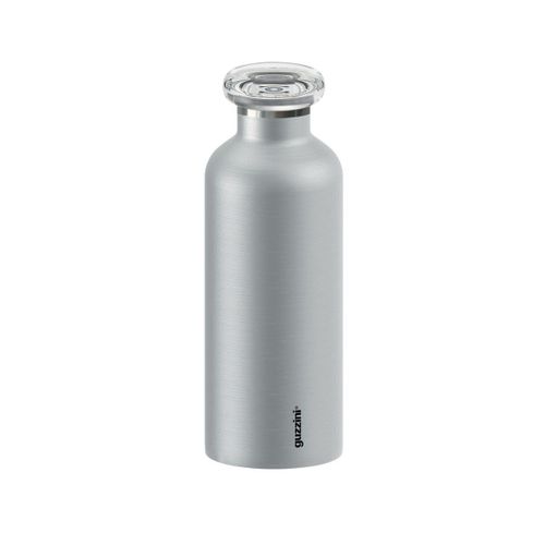 Bouteille Isotherme Argentée Avec Bouchon Dévissable 50 Cl