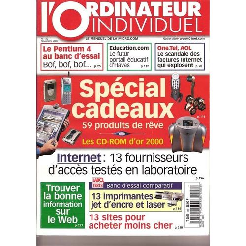 Ordinateur Individuel  N° 122 : Spécial Cadeaux
