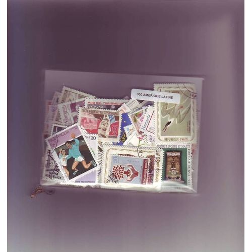 Amerique Latine - Tous Pays - Lot De 300 Timbres Differents