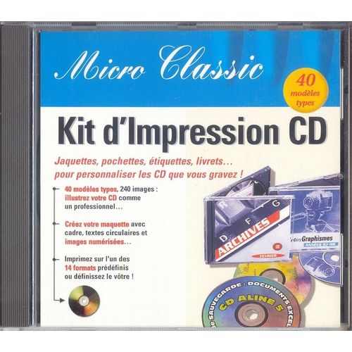 Kit D'impression Cd