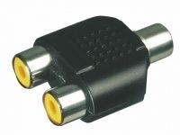 ADAPTATEUR 2 RCA femelles vers RCA Femelle