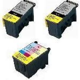 10 Recharges 104 Compatibles pour imprimantes Epson Ecotank - 4 Noir + 2  Cyan + 2 Magenta + 2 Jaune - Cartouche imprimante - LDLC