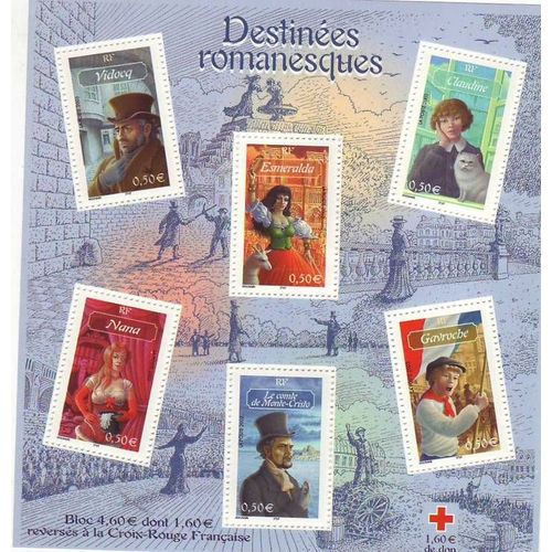 Blf 60 - Les Personnages Celebres - Personnages De La Litterature Francaise - Neuf ** Gomme Intacte D'origine