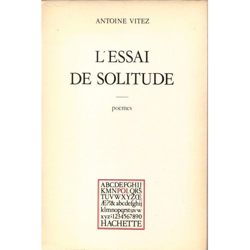 L'essai De Solitude