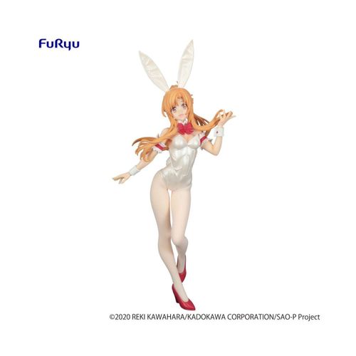 Sword Art Online - Statuette Bicute Bunnies Asuna White Pearl Color Ver. 30 Cm