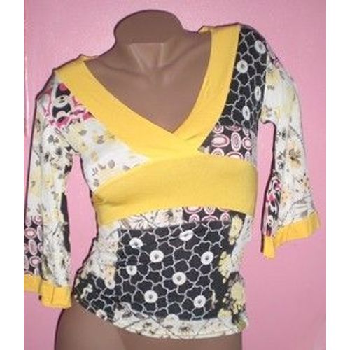 Tunique Kimono Jaune