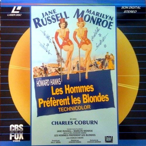 Les Hommes Préfèrent Les Blondes (Avec Marilyn Monroe & Jane Russell - Ld - Pal -
