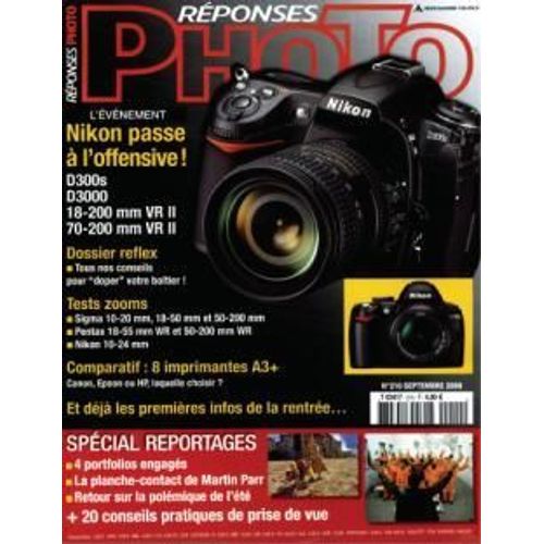 Reponses Photo  N° 210 : Spécial Reportages