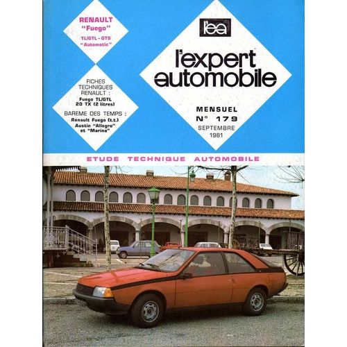 L'expert  Automobile  Revue  N° 179 : Renault Fuego