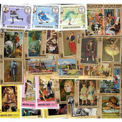 Aden Et Dependances - Lot De 150 Timbres Differents
