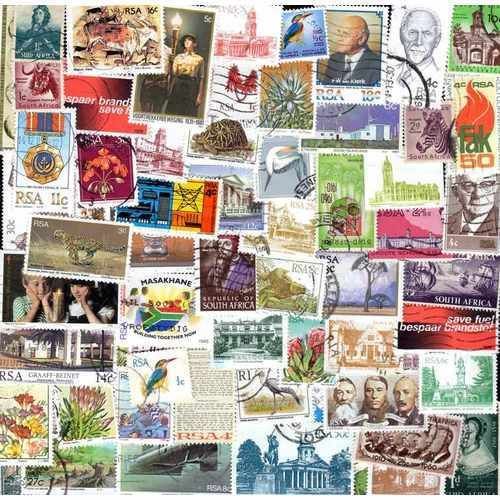 Afrique Du Sud - Lot De 300 Timbres Differents