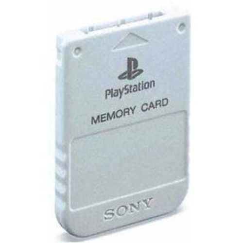 Carte Mémoire Playstation 1 Ps1 Officielle