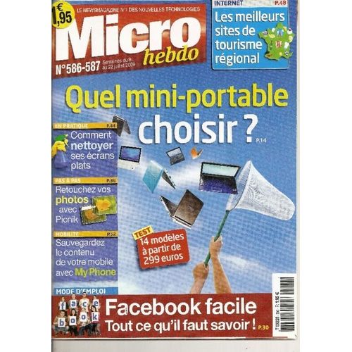Micro Hebdo  N° 586 : Quel Mini-Portable Choisir ?